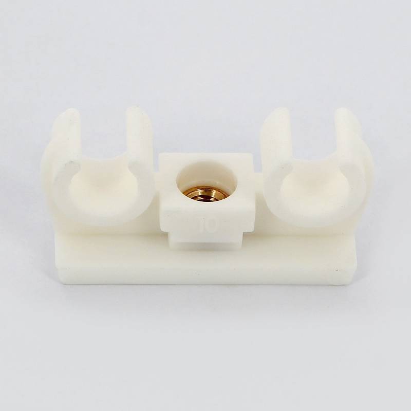 Крепление для труб Walraven BIS StarQuick 10 мм двойное с латунной втулкой M6 0853210