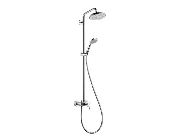Душевая стойка со смесителем Hansgrohe Croma 220 хром 27222000
