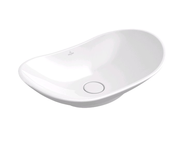 Раковина накладная Villeroy & Boch My Nature 610x360 мм CeramicPlus 411060R1