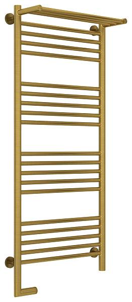 Полотенцесушитель электрический Сунержа Богема 2.0 500x1200 мм левый состаренная латунь 051-5206-1250