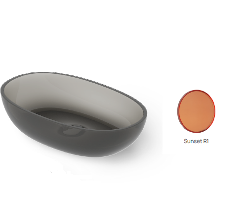 Раковина DEA Design накладная 600x360x140 мм Sunset DD9078600R1