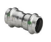 Муфта Viega Sanpress Inox 15 мм нержавеющая сталь 436155