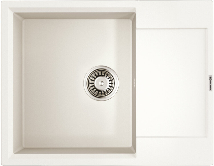Кухонная мойка Omoikiri Daisen 650x510 мм белый 4993514