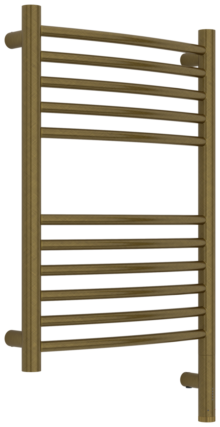 Полотенцесушитель электрический Сунержа Богема 3.1 выгнутая 400х600 мм правый состаренная бронза браш 05-6003-6040