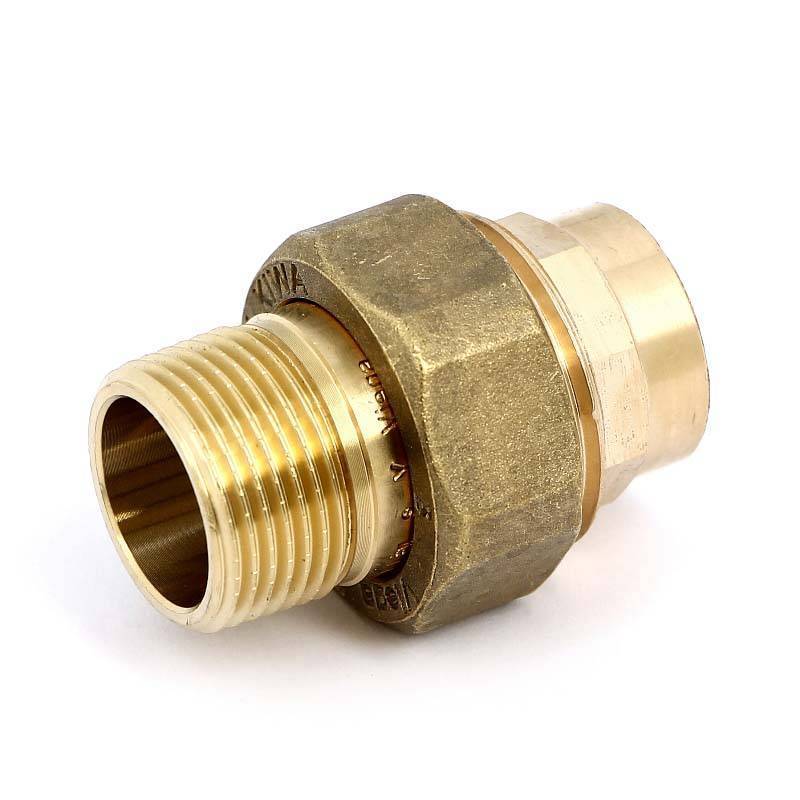 Разъемное соединение Viega 94341G пайка — наружная резьба с коническим уплотнением 22х3/4 101558