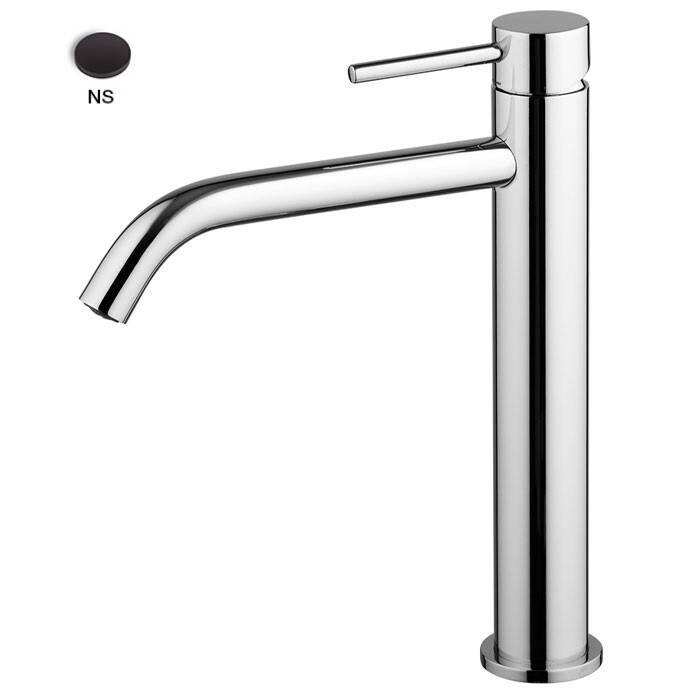 Смеситель для раковины FIMA Carlo Frattini Spillo Up высокий черный матовый F3031LXSNS