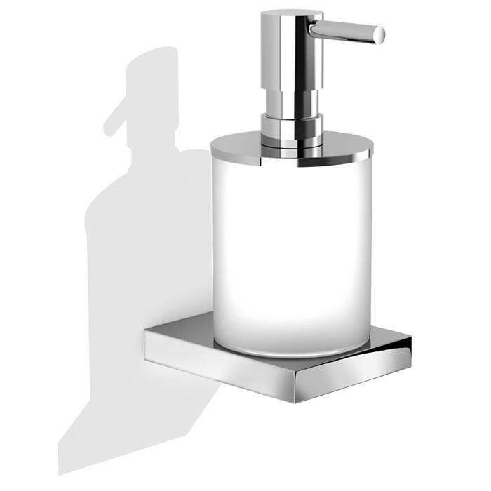 Дозатор для жидкого мыла настенный Decor Walther Contract WSP 80х110х160 мм хром 0651600