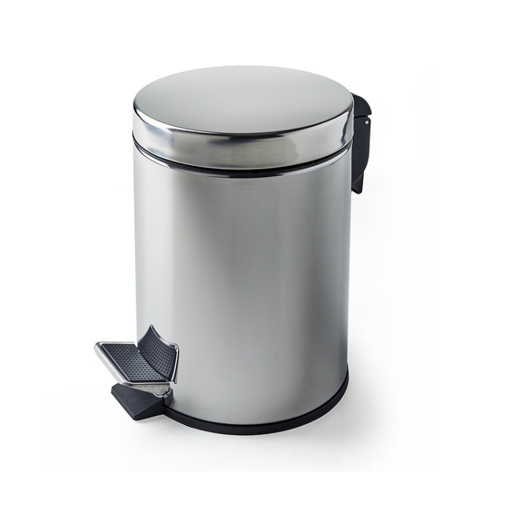 Ведро 3SC Hotel & Hotel 5 л с педалью Copper Polished Satin HO65RA