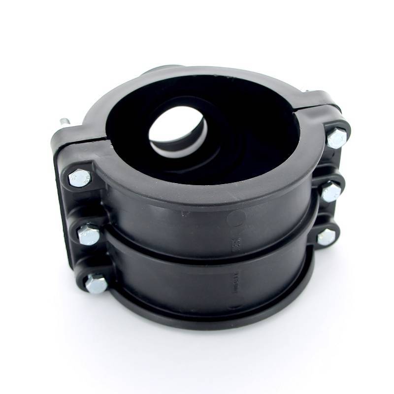 Седловая врезка Unidelta 125х2 4 болта для труб ПНД 1019125007