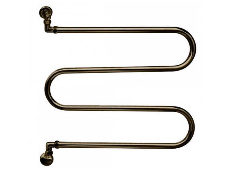 Полотенцесушитель водяной Margaroli Vento 400 600x125x632 мм бронза 400OB