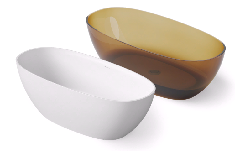 Ванна DEA Design Edge 1700х780х560 мм белый матовый DD8928170018