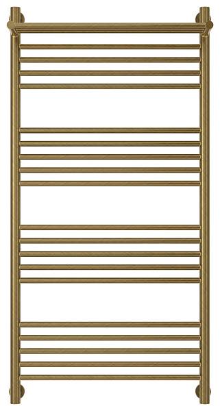 Полотенцесушитель водяной Сунержа Богема+ с 1 полкой 600x1200 мм состаренная бронза 05-0223-1260