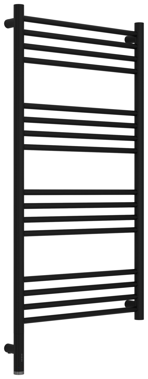 Полотенцесушитель электрический Сунержа Богема 3.1 прямая 50х100 см левое подключение черный матовый 31-6004-1050
