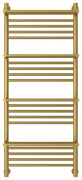 Полотенцесушитель водяной Сунержа Богема с 4 полками 500x1200 мм матовое золото 032-0224-1250