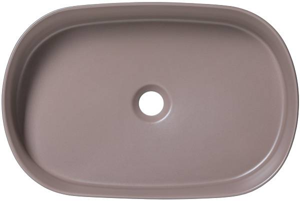 Раковина накладная Allen Brau Fantasy 55 см коричневый 4.11022.TP