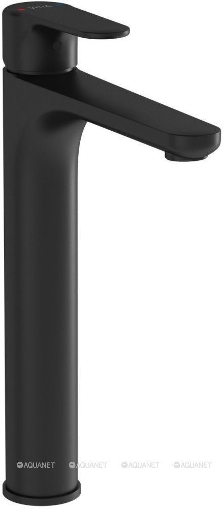 Смеситель для раковины VitrA Root Round высокий черный матовый A4270736EXP