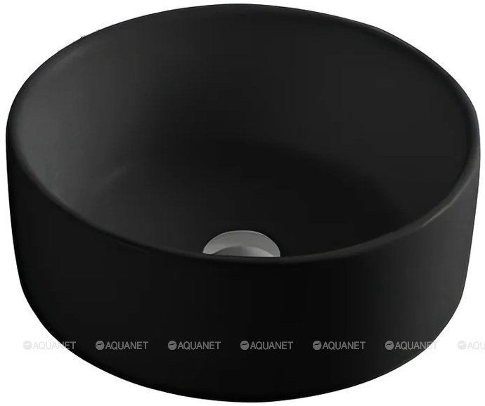 Раковина накладная Aquatek 400x400x165 мм матовый черный AQ5118-MB