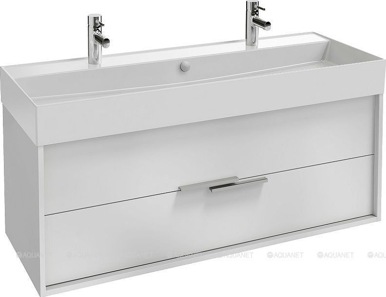 Тумба для раковины Jacob Delafon Vivienne 120 см белый блестящий EB1669-J5-J5
