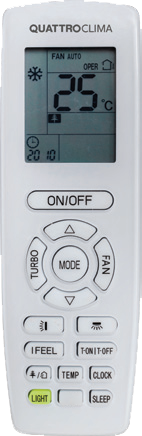 Сплит-система QuattroClima Lanterna инверторная QV-LA12WAE/QN-LA12WAE