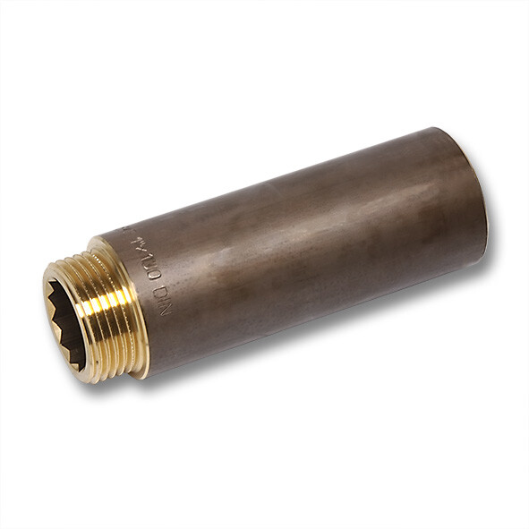 Удлинитель латунный Hogert Technik 3/8 x 50 мм ВР-НР 25133850R