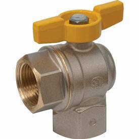 Кран шаровой угловой Giacomini R783G 1/2 ВР R783GBX003