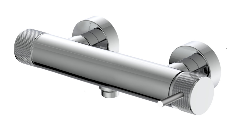 Смеситель для душа Splendy Passion на 1 потребитель черный матовый PA204N2K1BM