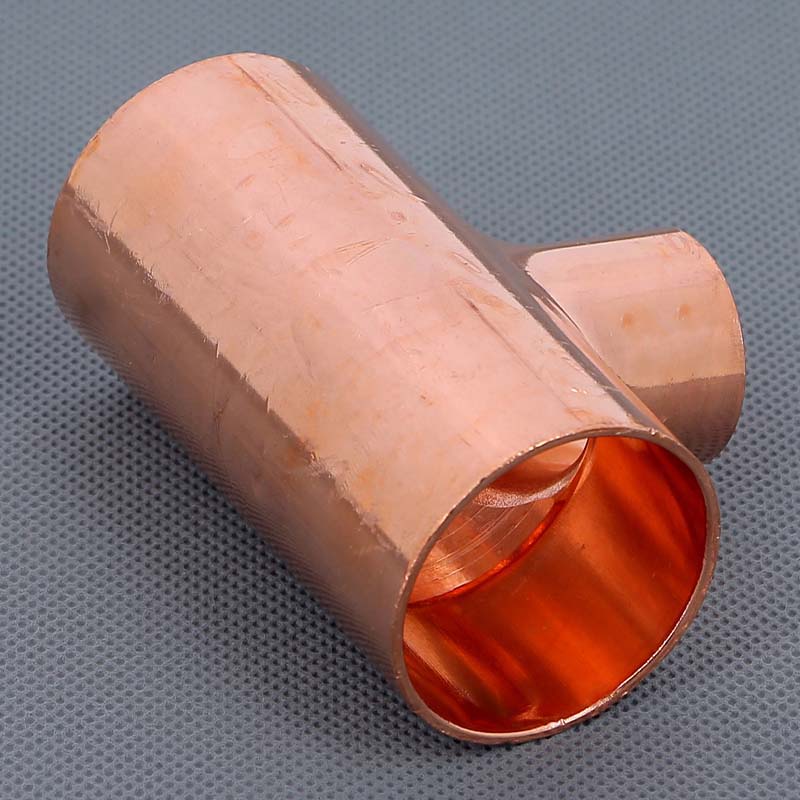 Тройник медный Viega под пайку 42х28х42 мм 110383