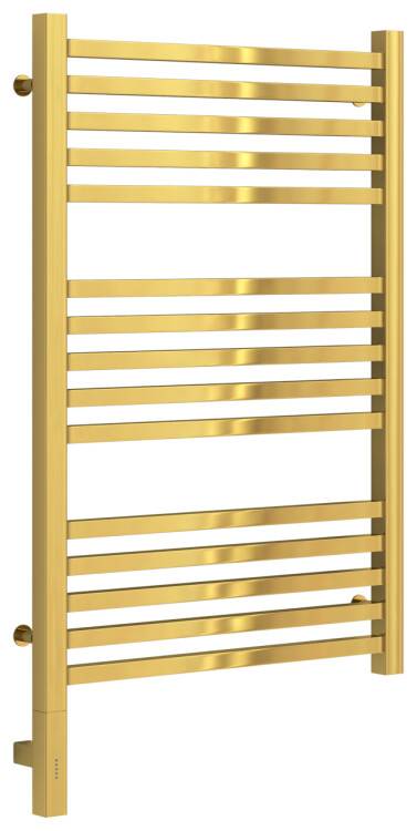 Полотенцесушитель электрический Сунержа Модус 3.0 530x920 мм МЭМ нижнее слева золото 0357008050