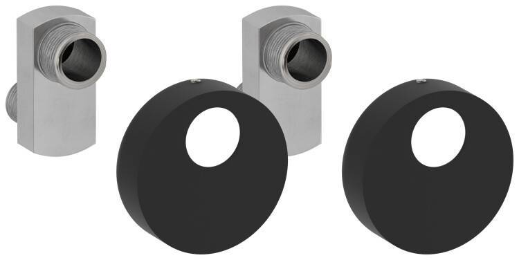 Эксцентрик Сунержа TUBE G 1/2 x G 3/4 НР черный матовый 31-1507-0005