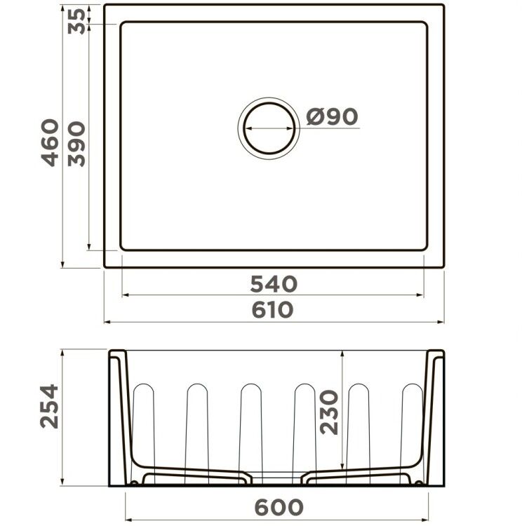 Кухонная мойка OMOIKIRI Mikura 60 610х460 мм toscana матовый 4911258
