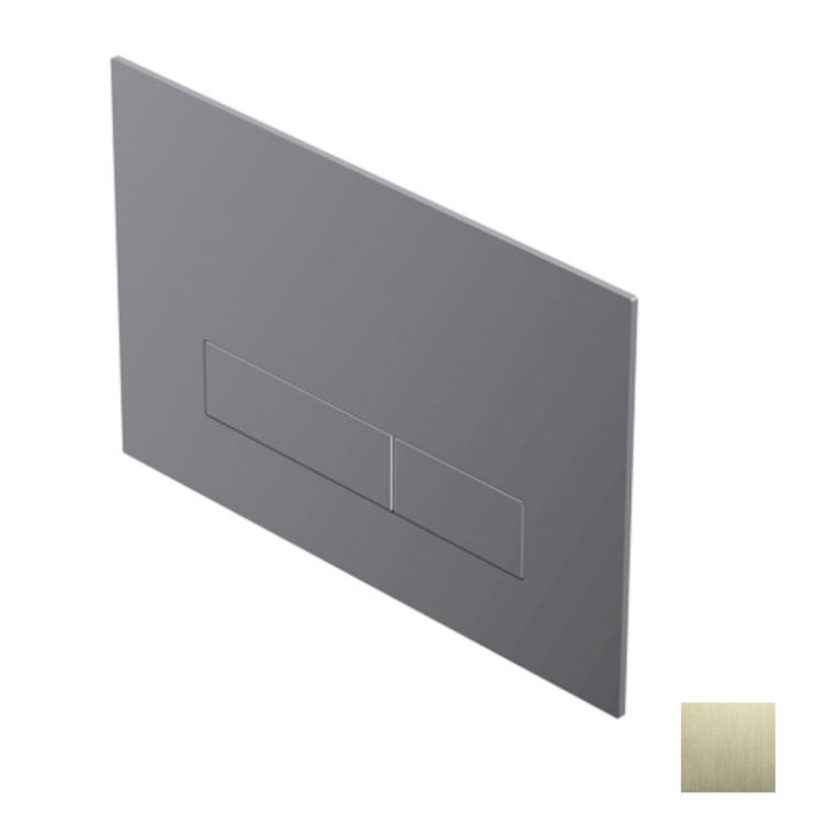 Клавиша смыва Ritmonio 245x160 мм для унитаза цвет Brushed Champagne Stainless Steel PVD 78T002F44