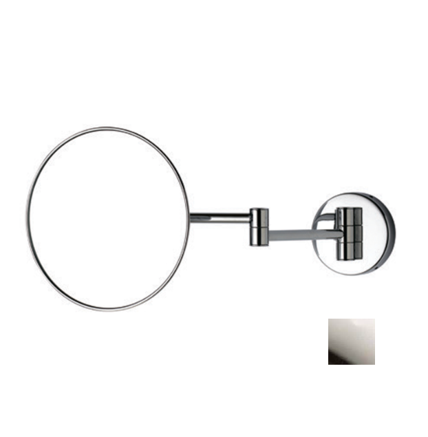 Косметическое зеркало Bertocci Vanity настенное, увеличение 3x, цвет Natural Nickel 18862006000