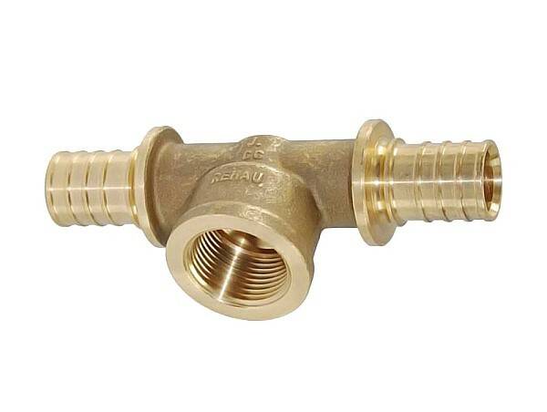 Тройник с внутренней резьбой REHAU RAUTITAN MX 40-1 1/4-32 латунь 11371451001