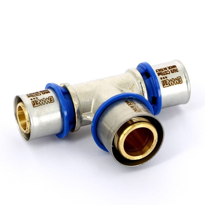 Тройник пресс EMMETI 32х26х32 мм 28101506