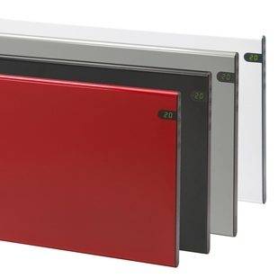 Конвектор электрический ADAX Glamox H30 H 10 KDT 1000 Вт серебристый 3768