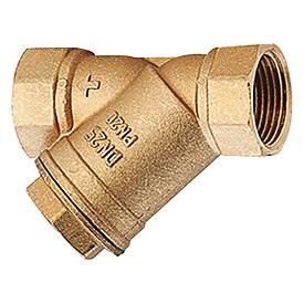 Фильтр сетчатый Giacomini R74A 1 дюйм ВР PN 16 латунь R74AY005