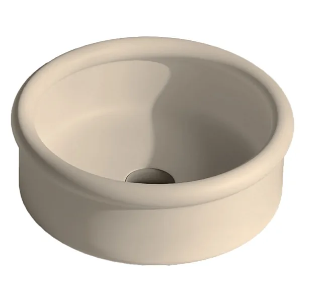 Раковина накладная Artceram Brera 430x430x150 мм песочный BRL001 59 00