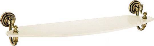 Полка стеклянная подвесная Boheme Medici бронза 10607