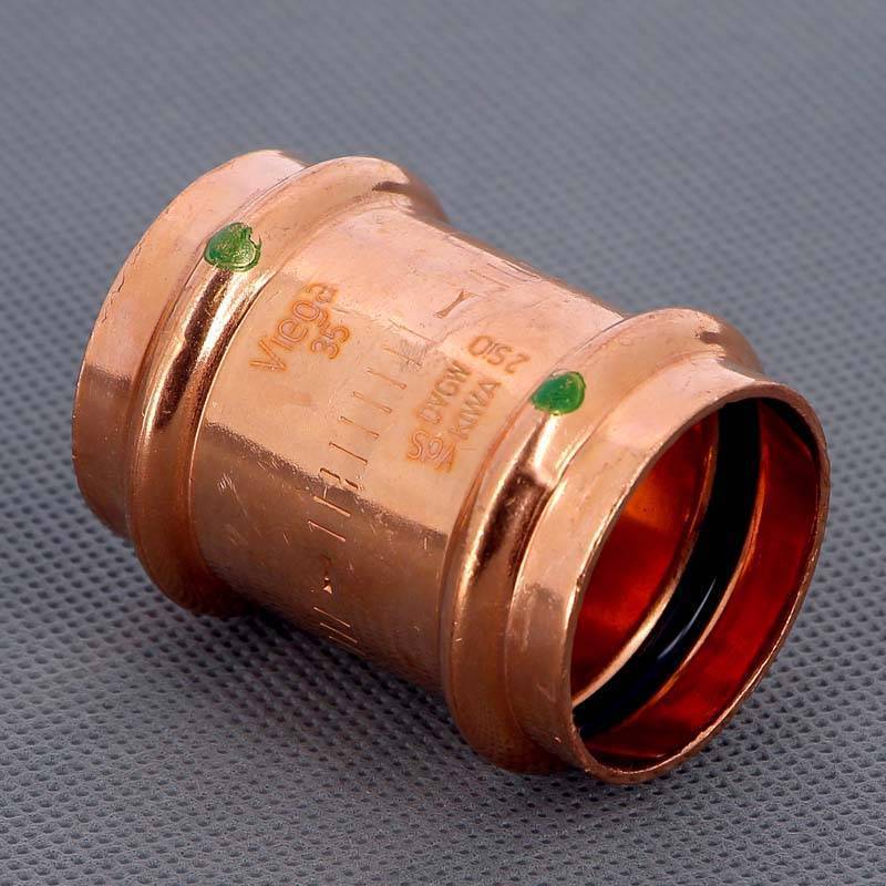 Муфта пресс медная Viega Profipress G 35 мм 346522