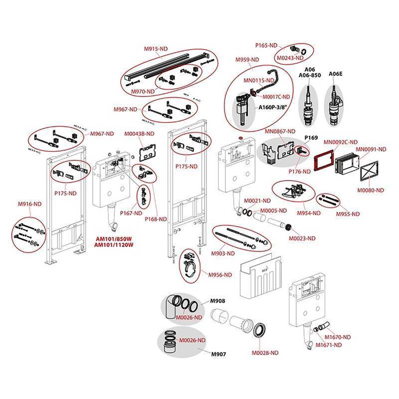 Инсталляция для унитаза Alcaplast AM101/1120 с кнопкой M70 белая и шумоизоляцией AM101/1120-4:1 RU M70-001