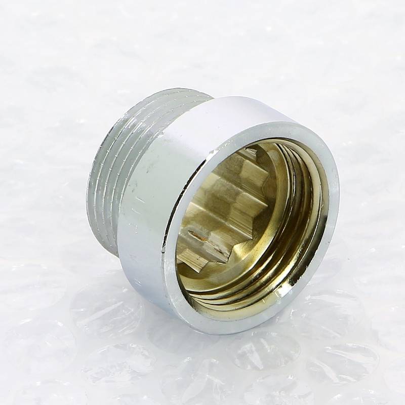 Удлинитель НВ Viega хромированная бронза 3/4 x 10 мм 447274