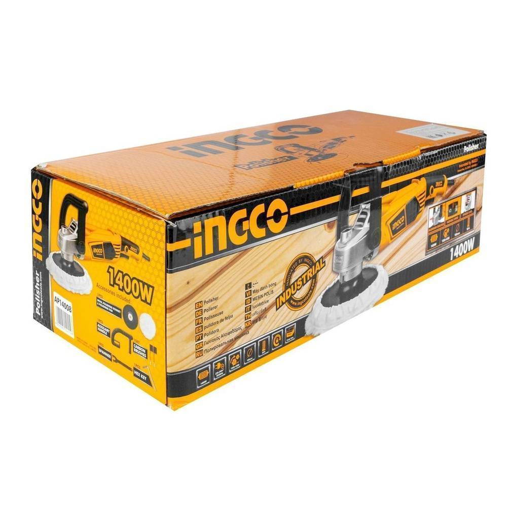 Полировальная машина INGCO AP Вт 180 мм AP