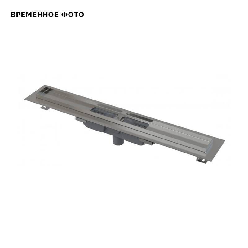 Водоотводящий желоб Alcaplast 850 мм с вертикальным стоком APZ1101-850