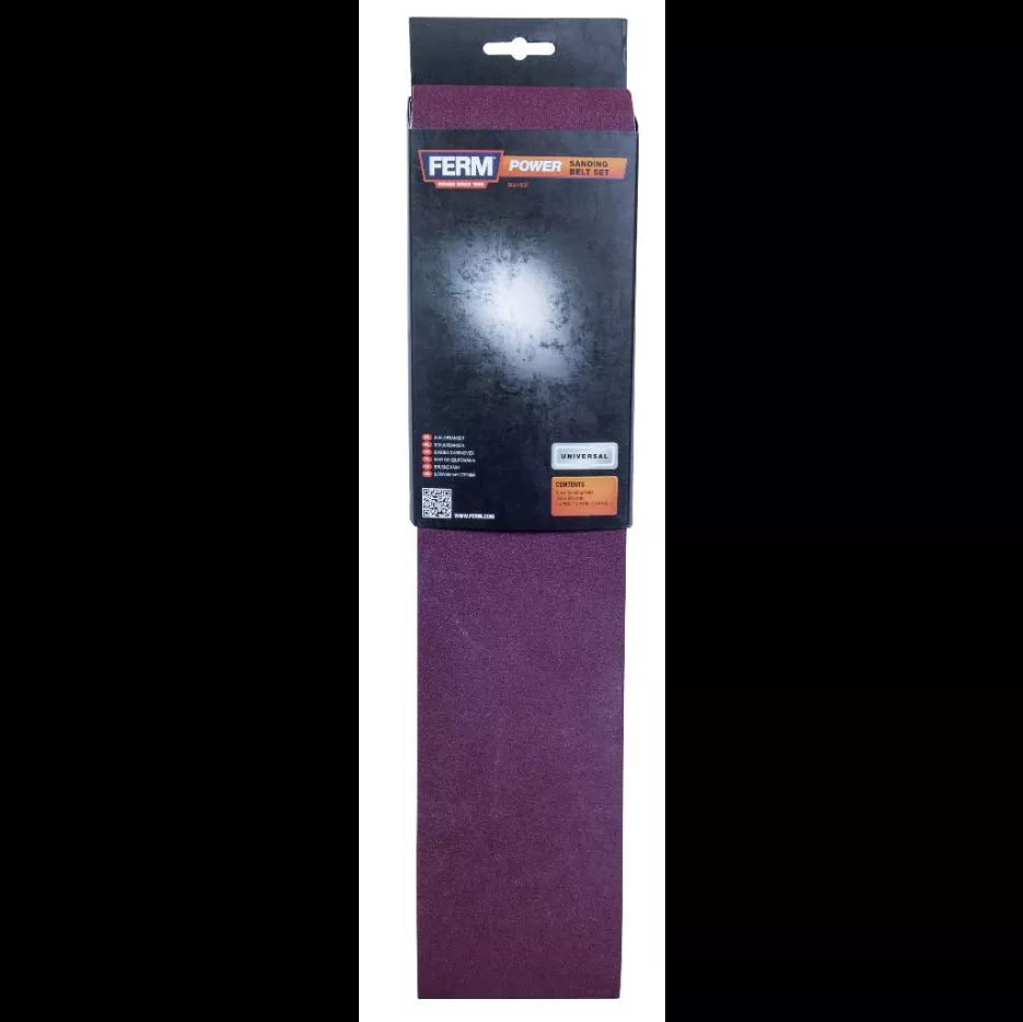 Ленты шлифовальные FERM BSA 75x533 мм 3 шт. BSA