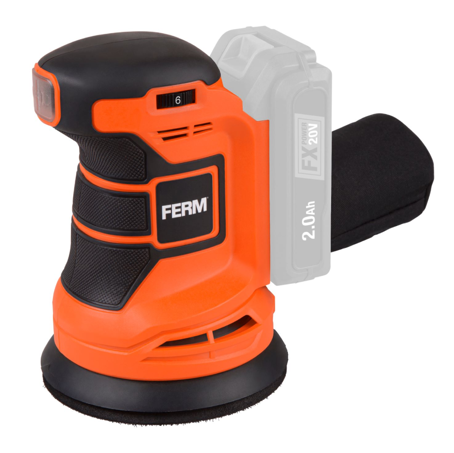 Эксцентриковая шлифовальная машина FERM ESM 300 Вт 125 мм ESM