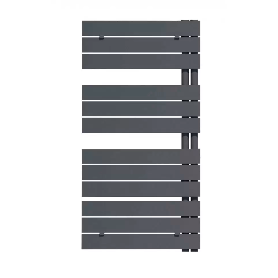 Полотенцесушитель электрический Lazzarini Pieve 1110x550 мм изогнутый антрацит 386483