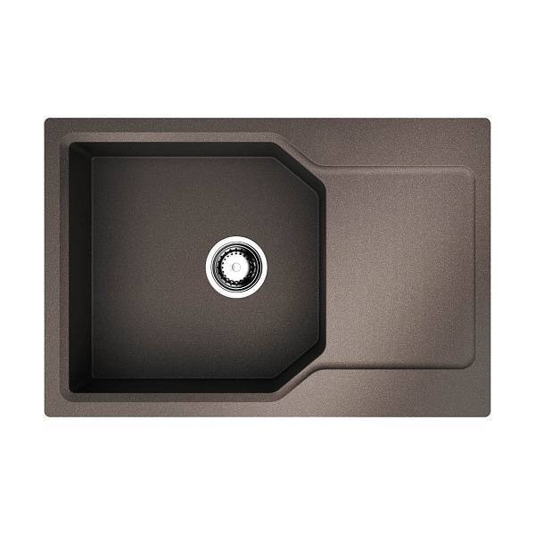 Кухонная мойка Omoikiri Yonaka 78-LB-DC Artgranit 78x51 см темный шоколад 4993340