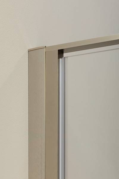 Душевая дверь Allen Brau Priority 160x200 см серебро стекло прозрачное 8 мм 3.31038.BA