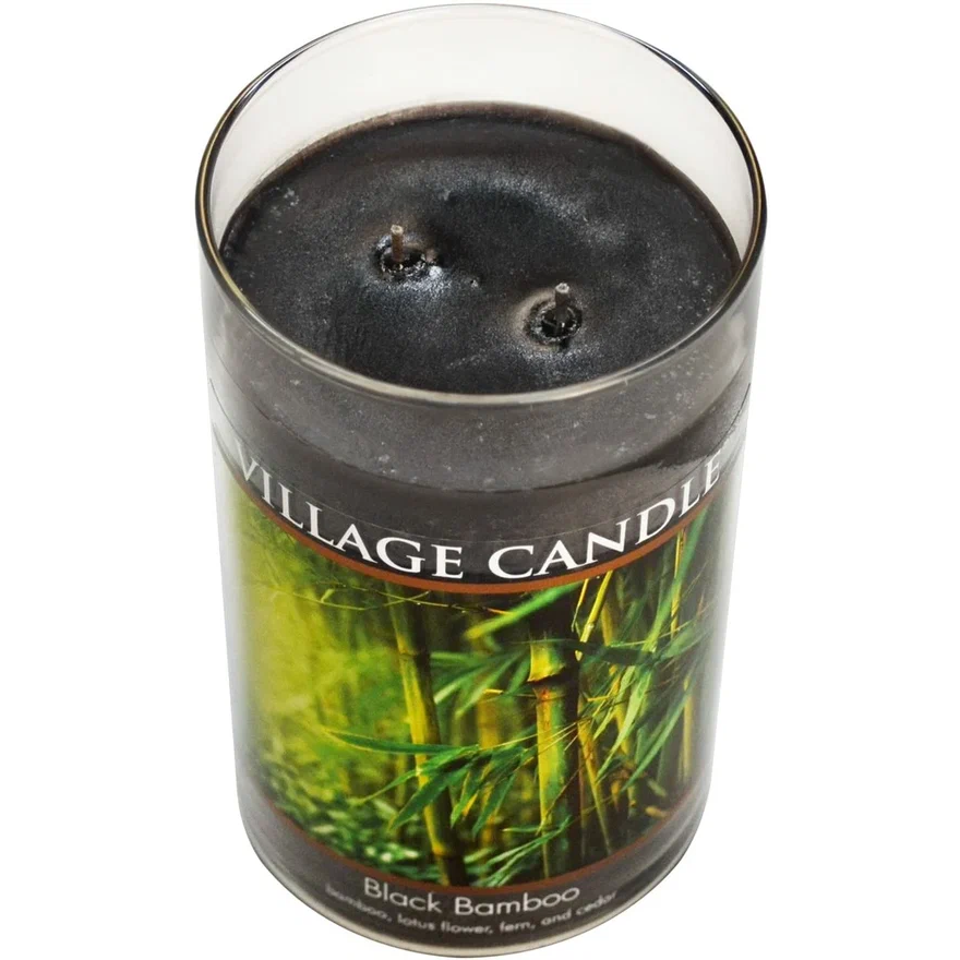 Ароматическая свеча Village Candle Черный бамбук 538 г 10061