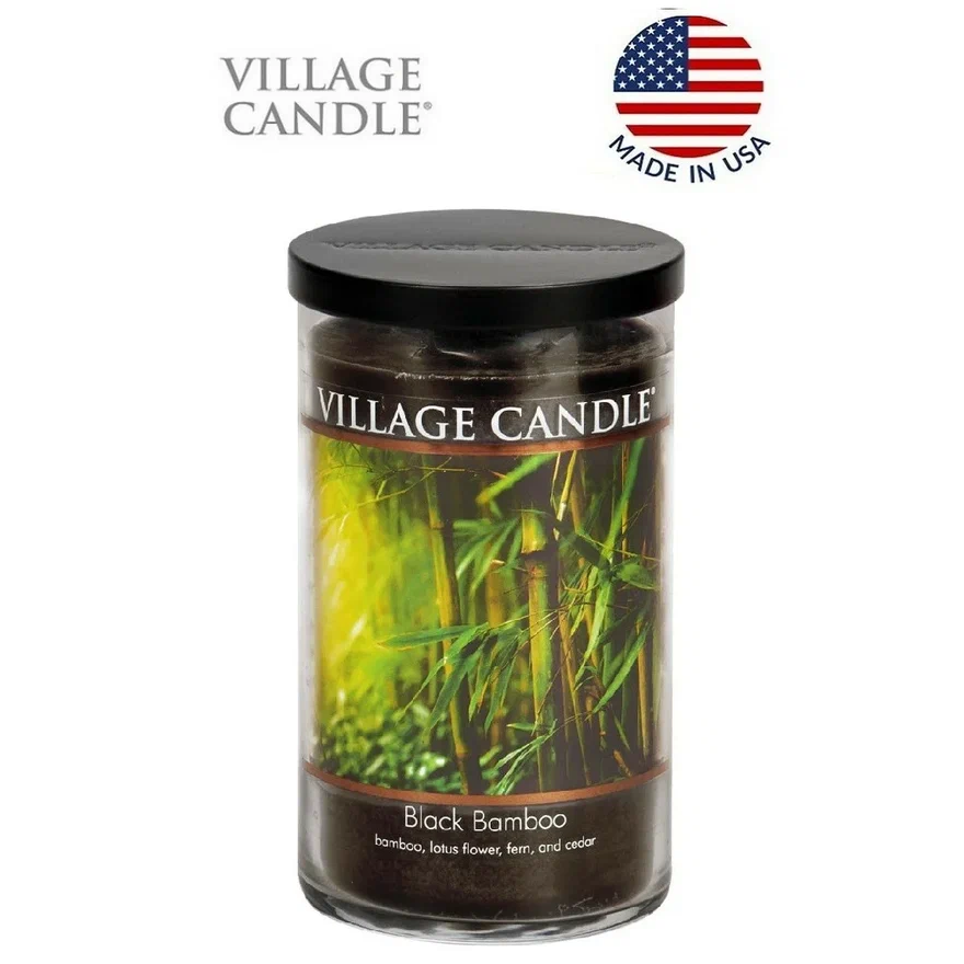 Ароматическая свеча Village Candle Черный бамбук 538 г 10061